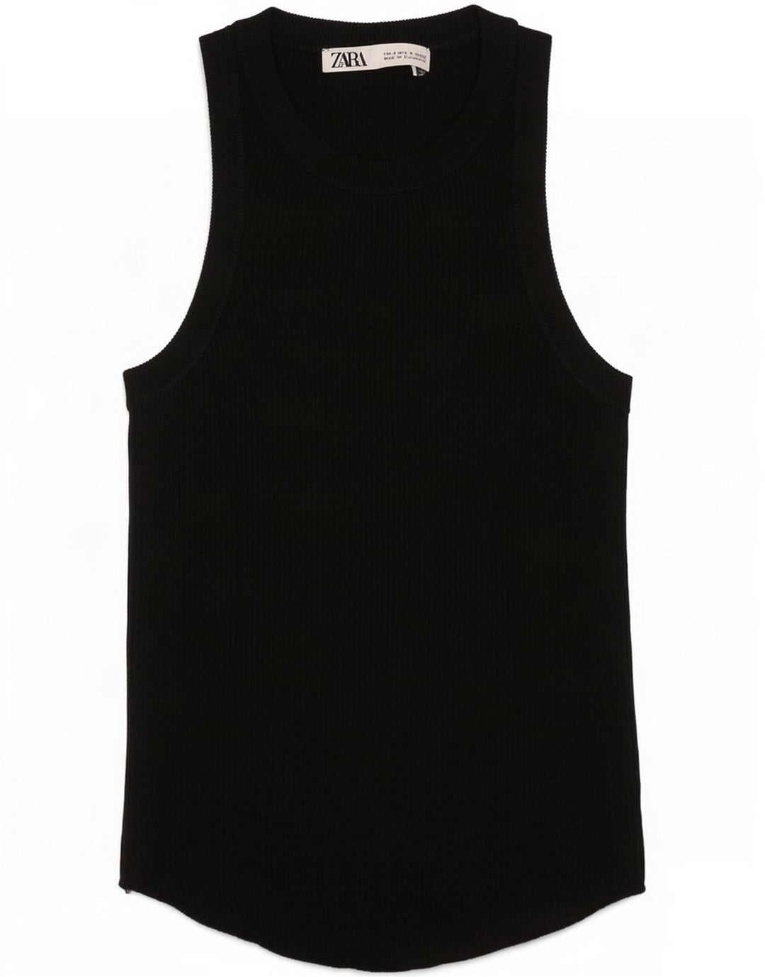Canotta Zara da donna UK 8 piccola nera
