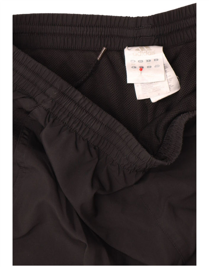 Pantaloni da tuta da uomo Adidas UK 42/44 Large Nero Poliestere