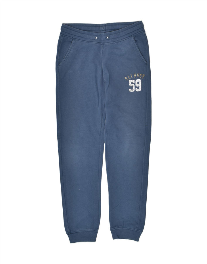 ELLESSE Boys Tracksuit Trousers Joggers 11-12 Years Navy Blue | Vintage Ellesse | Thrift | Second-Hand Ellesse | Used Clothing | Messina Hembry 