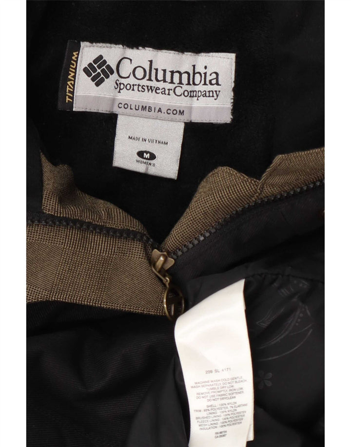 Giacca a vento da donna Columbia UK 14 nylon nero medio