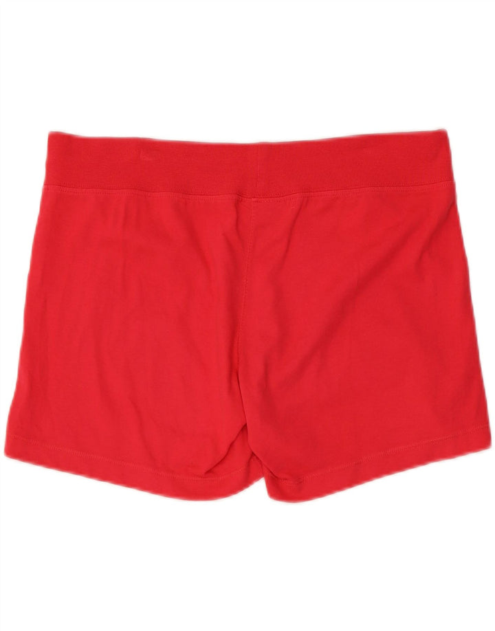CHAMPION Pantaloncini sportivi Heritage Classics da donna UK 14 Cotone rosso medio