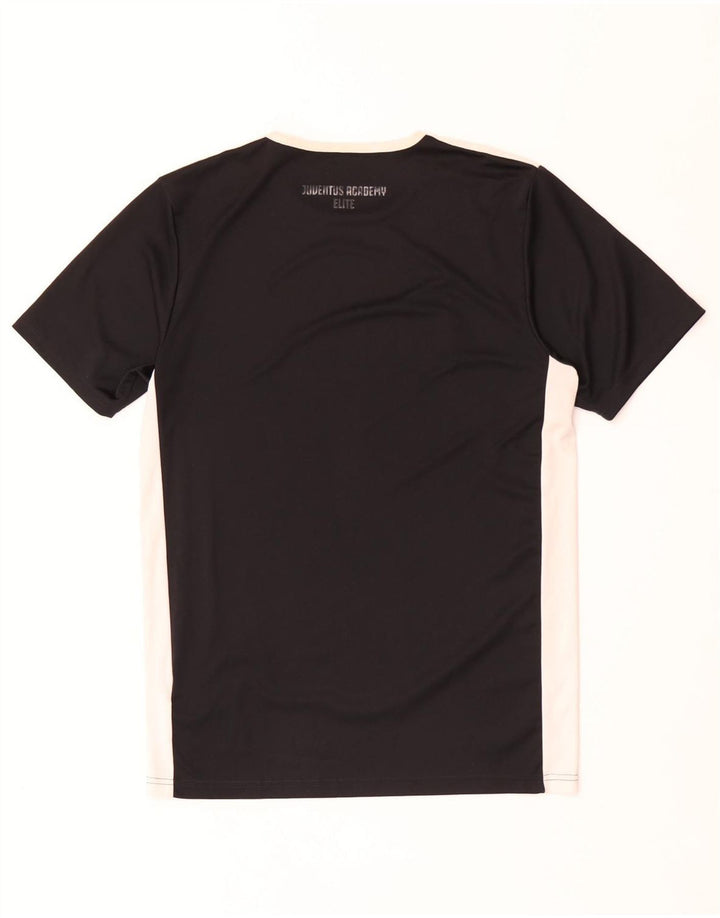 Adidas Uomo Juventus T-shirt grafica Top Small Nero Colourblock Poliestere