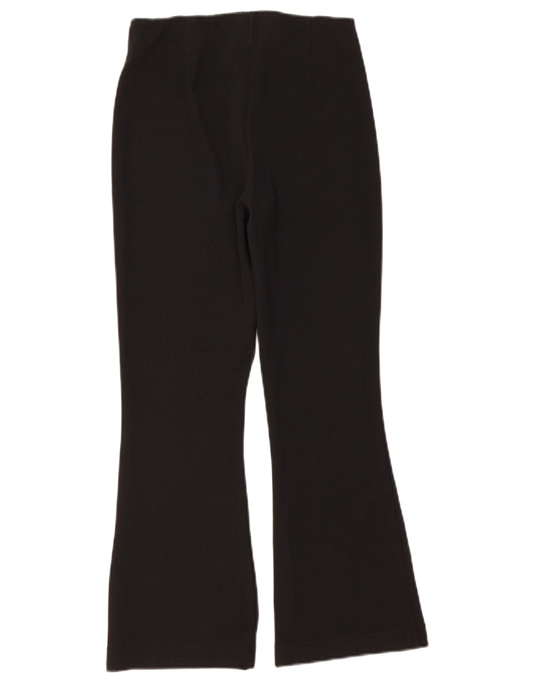 Pantaloni casual svasati da donna Zara grandi W32 L26 poliestere nero