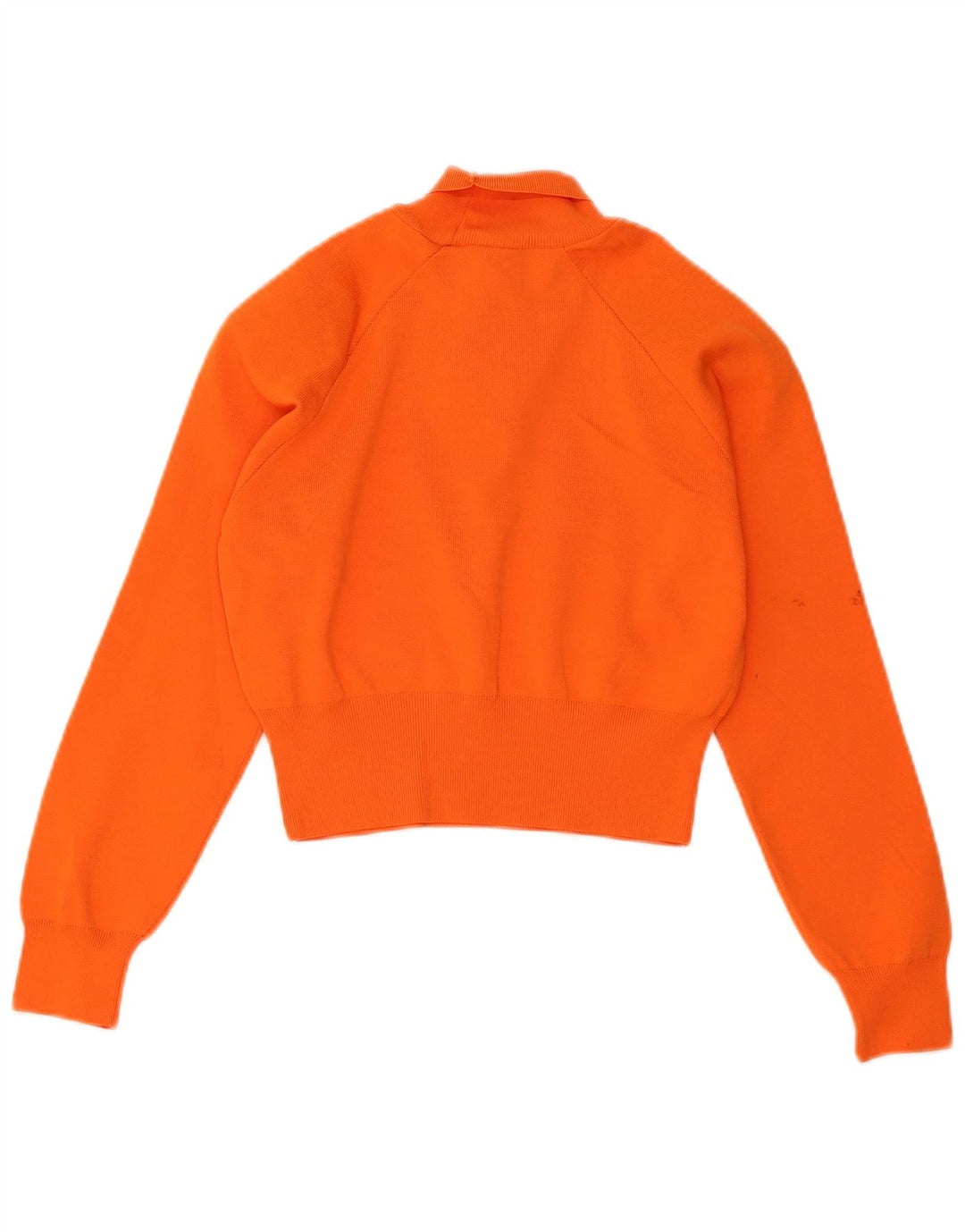 Maglione corto da donna Zara con collo alto, UK 10, piccolo, in poliestere arancione