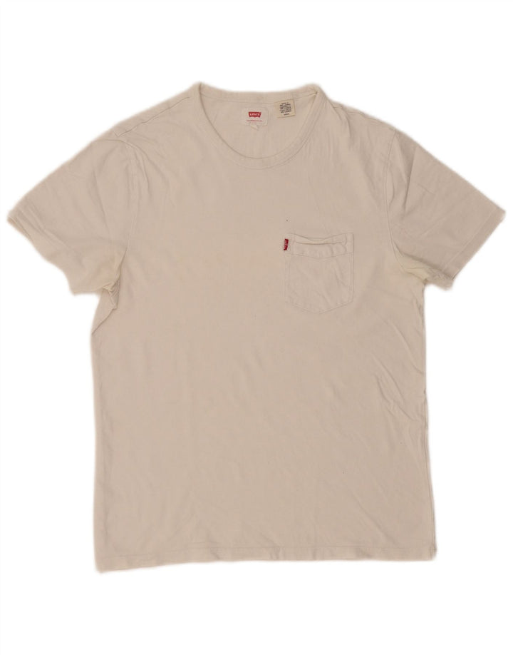 T-shirt da donna Levi's Top UK 8 Small bianca