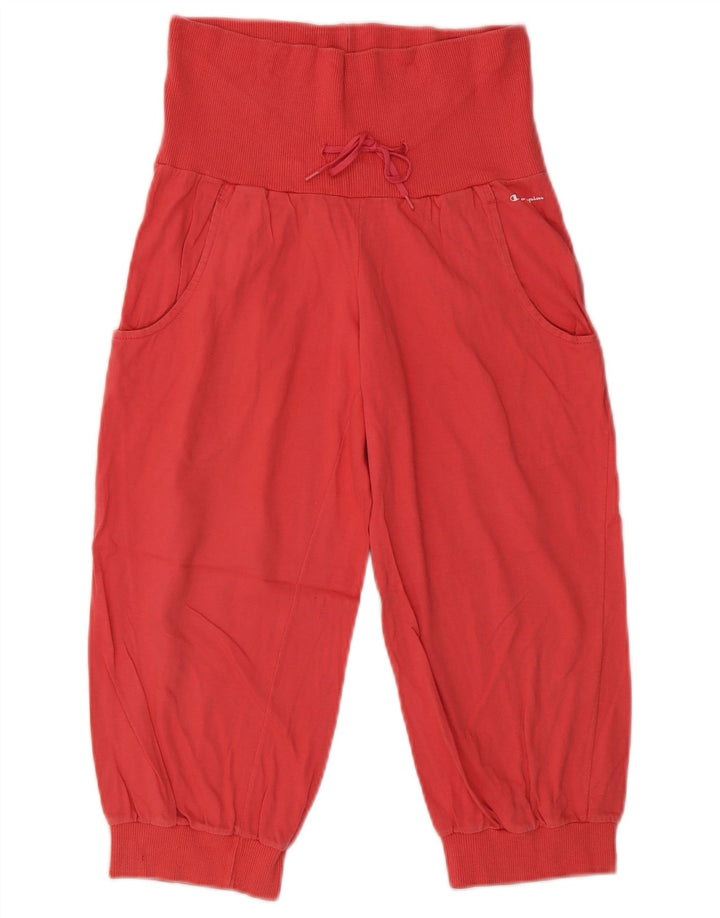 Pantaloni da tuta da donna CHAMPION Joggers UK 8 Small Rosso