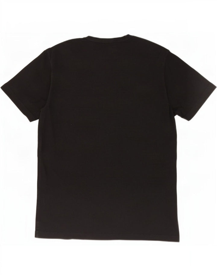 T-shirt grafica da uomo Belstaff Top grande in cotone nero