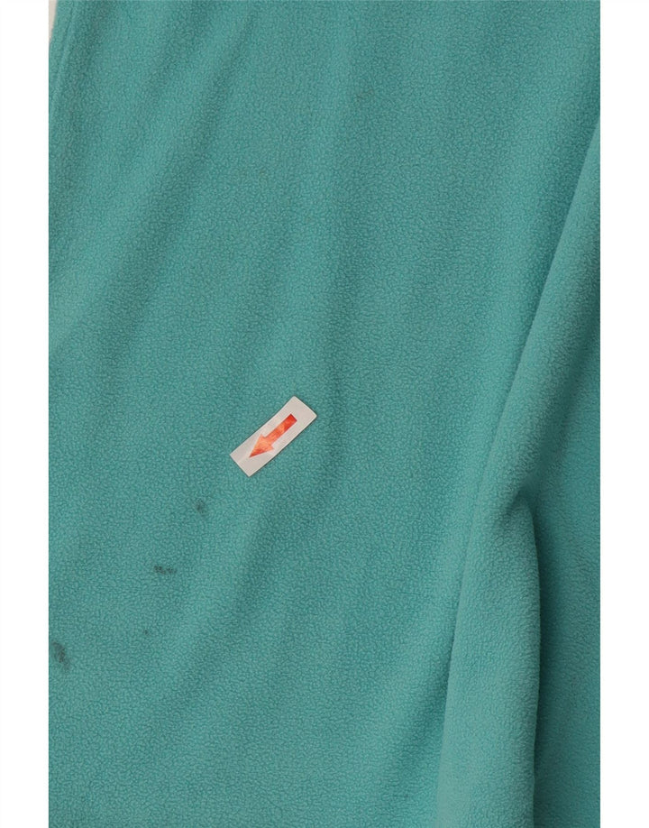 Maglione in pile da donna con collo e zip Mountain Warehouse UK 16 grande poliestere blu