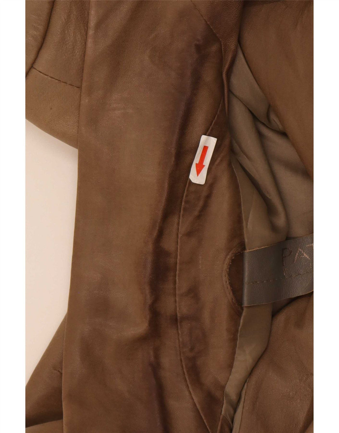 Giacca Blazer in Pelle da Donna a 2 Bottoni Patrizia Pepe IT 44 Marrone Medio
