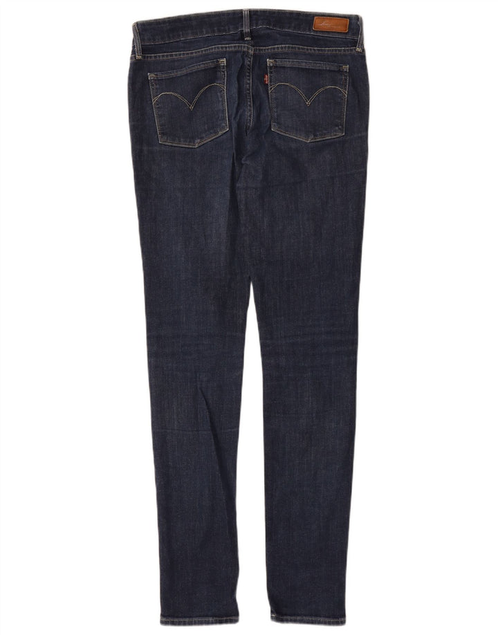 Jeans skinny Levi's da donna con curva leggera W29 L33 Blu navy