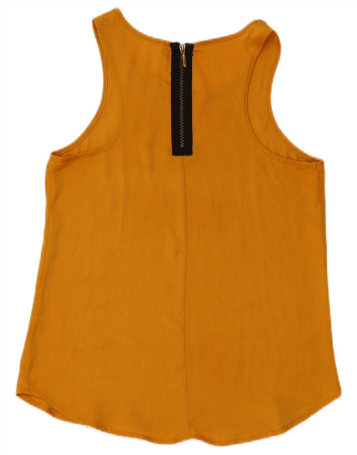 Camicetta senza maniche da donna STRADIVARIUS UK 10 Small Giallo