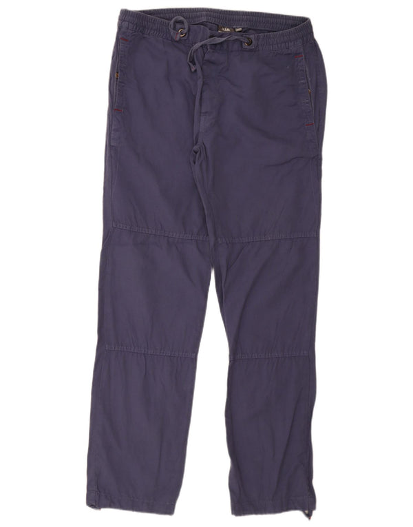 Pantaloni chino dritti da uomo Slam IT 54 2XL W36 L32 Blu Navy