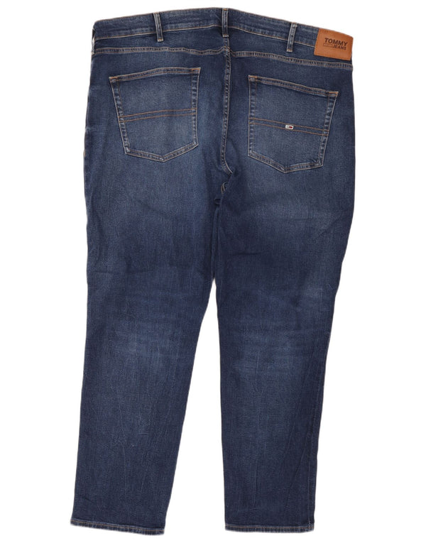 Jeans skinny da uomo Tommy Hilfiger W44 L28 cotone blu