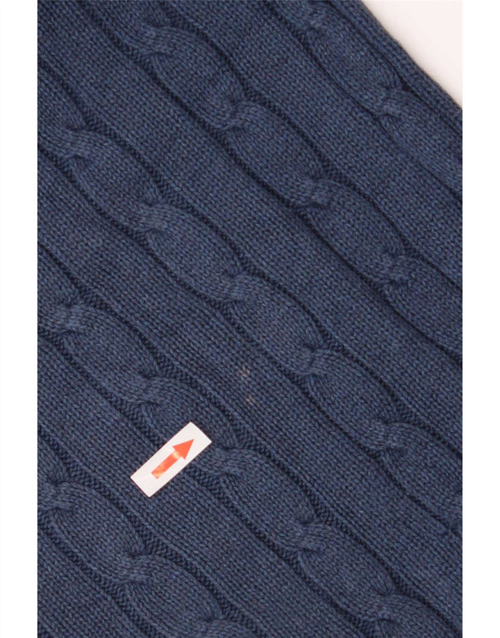 Marks & Spencer Maglione da uomo con scollo a barca blu Harbour blu medio