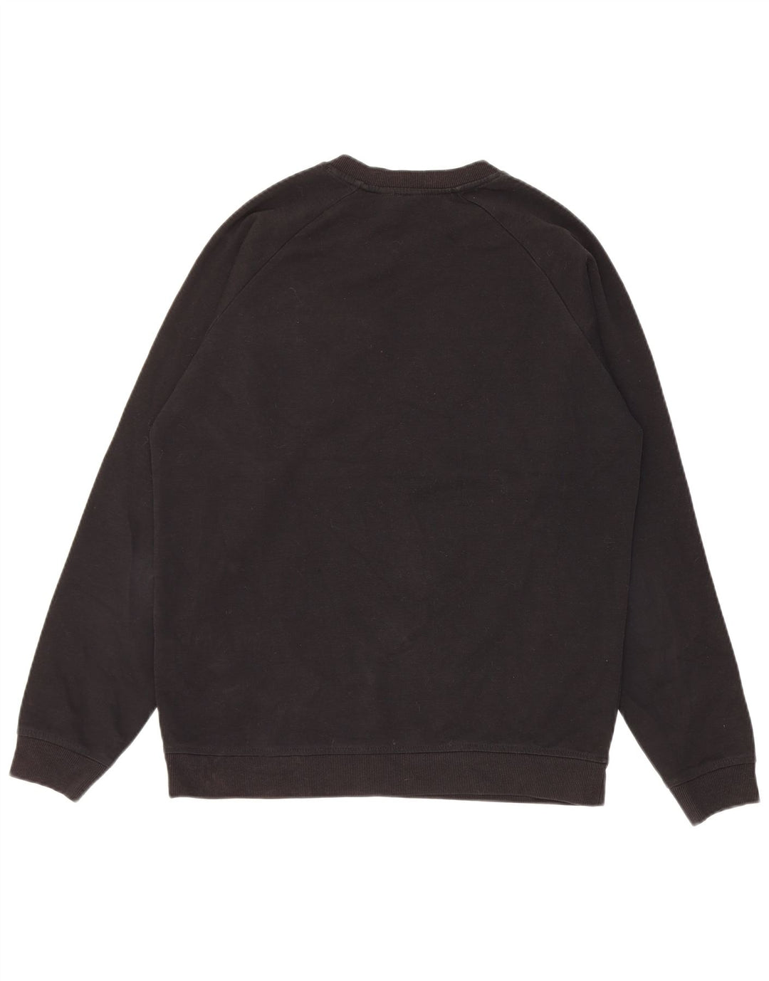 Jack & Jones Felpa da uomo Maglione Grande Poliestere Nero