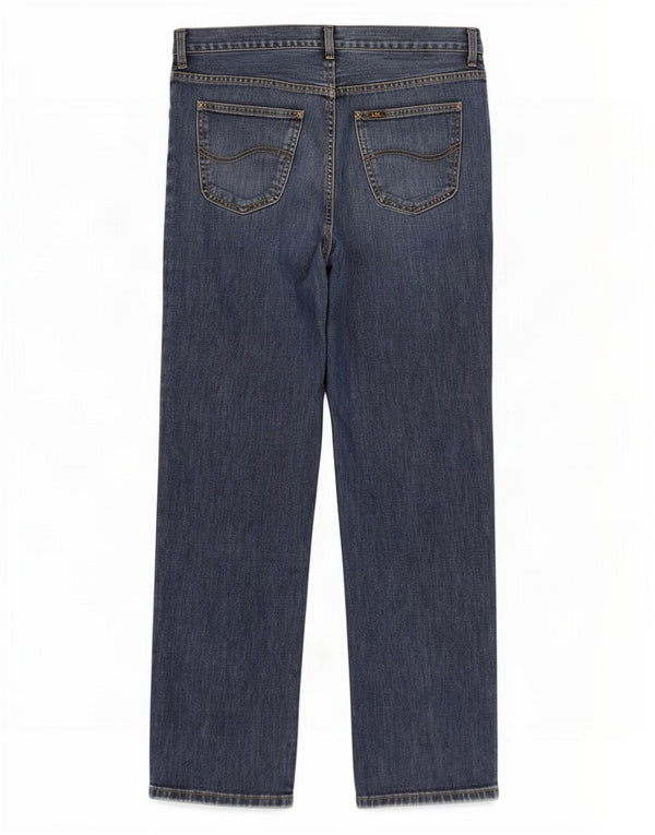 Jeans dritti da uomo Lee Brooklyn W36 L30 cotone blu