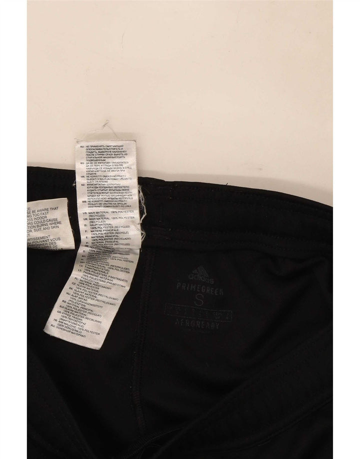 Pantaloni da tuta Adidas Aeroready da uomo piccoli in poliestere nero