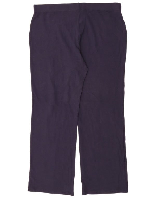 Pantaloni da tuta da donna Marks & Spencer UK 18 XL Cotone blu navy