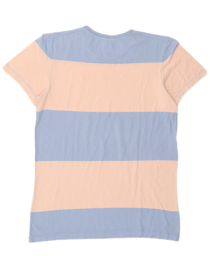 T-shirt da uomo Scotch & Soda Top in cotone color block blu medio