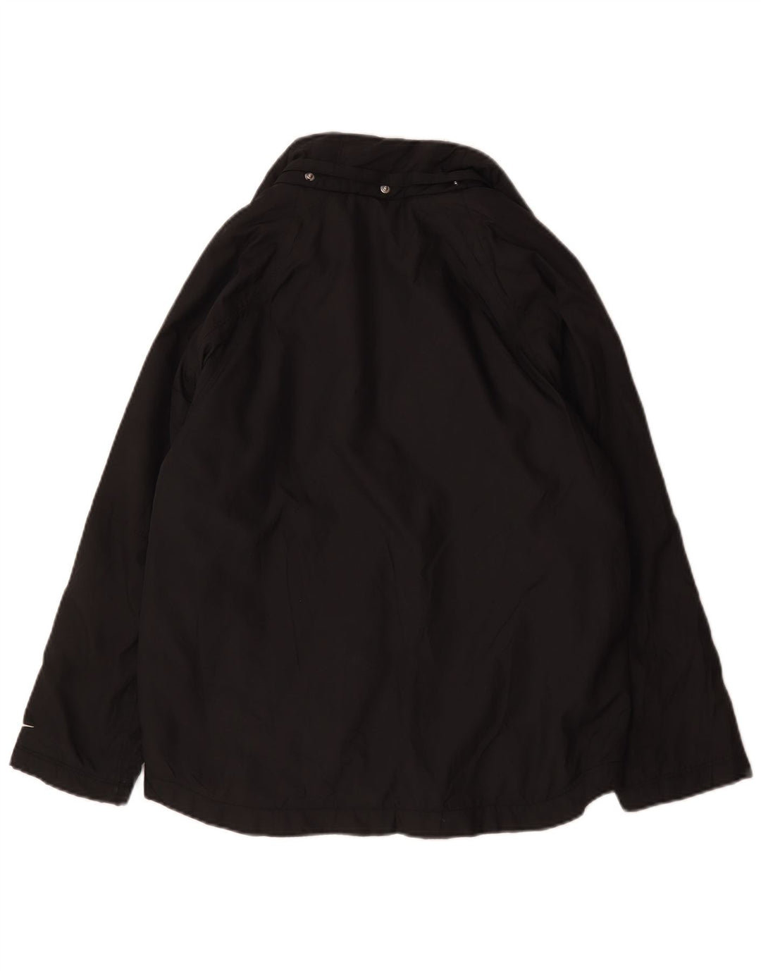 Giacca Antivento con Stampa Nike per Ragazzi 12-13 Anni Large Nero Nylon