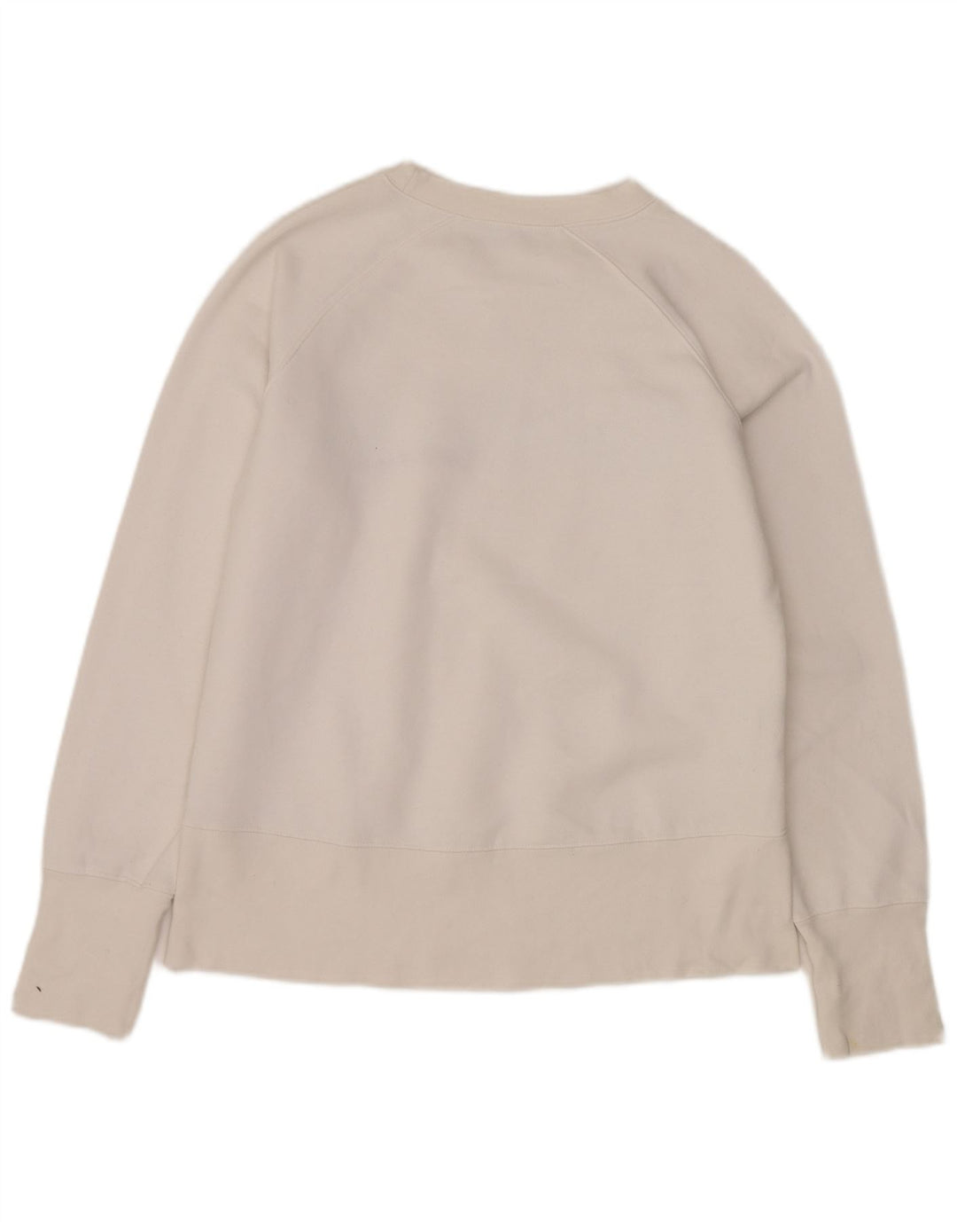 BILLABONG Felpa con grafica da donna Maglione UK 12 Poliestere bianco medio