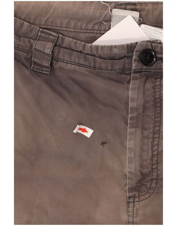 Pantaloncini cargo Nike da uomo medi W32 in cotone marrone