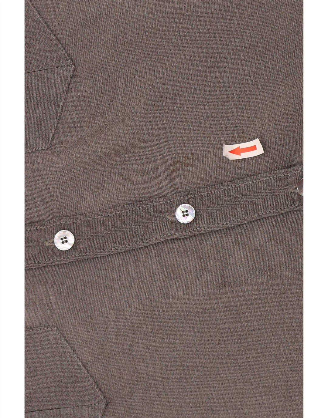 Camicia Preca Donna See Through IT 44 Poliammide Grigio Medio
