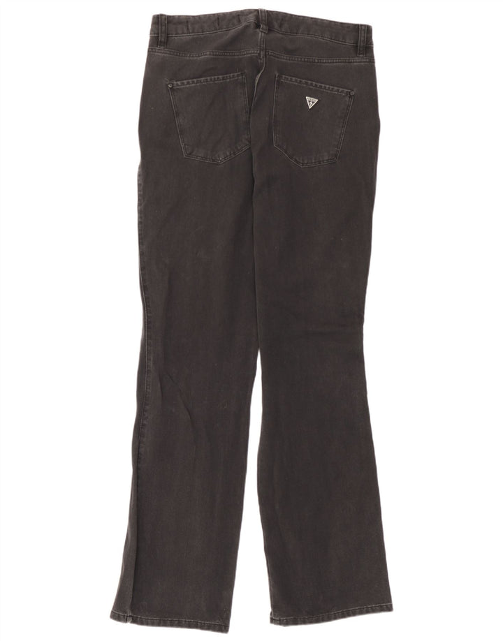 Jeans dritti da uomo Guess W29 L32 viscosa nera