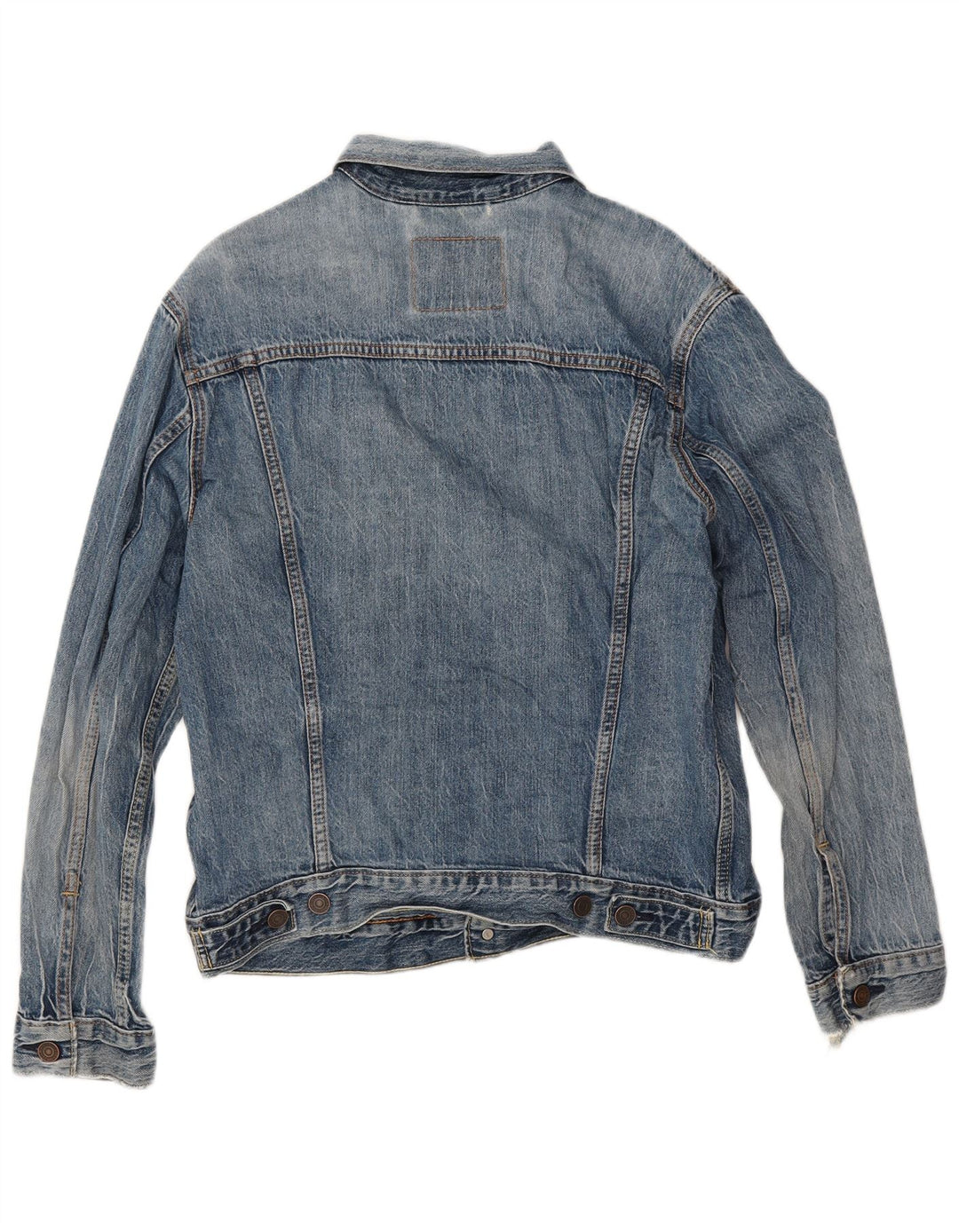 Giacca di jeans da uomo Levi's UK 38 Cotone blu medio