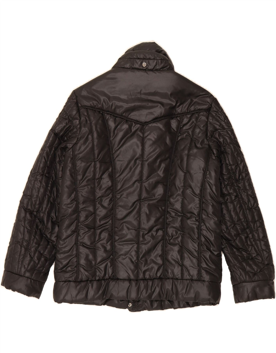 TOMMY HILFIGER Womens Padded Jacket UK 14 Medium Black Polyester Vintage Tommy Hilfiger and Second-Hand Tommy Hilfiger from Messina Hembry 