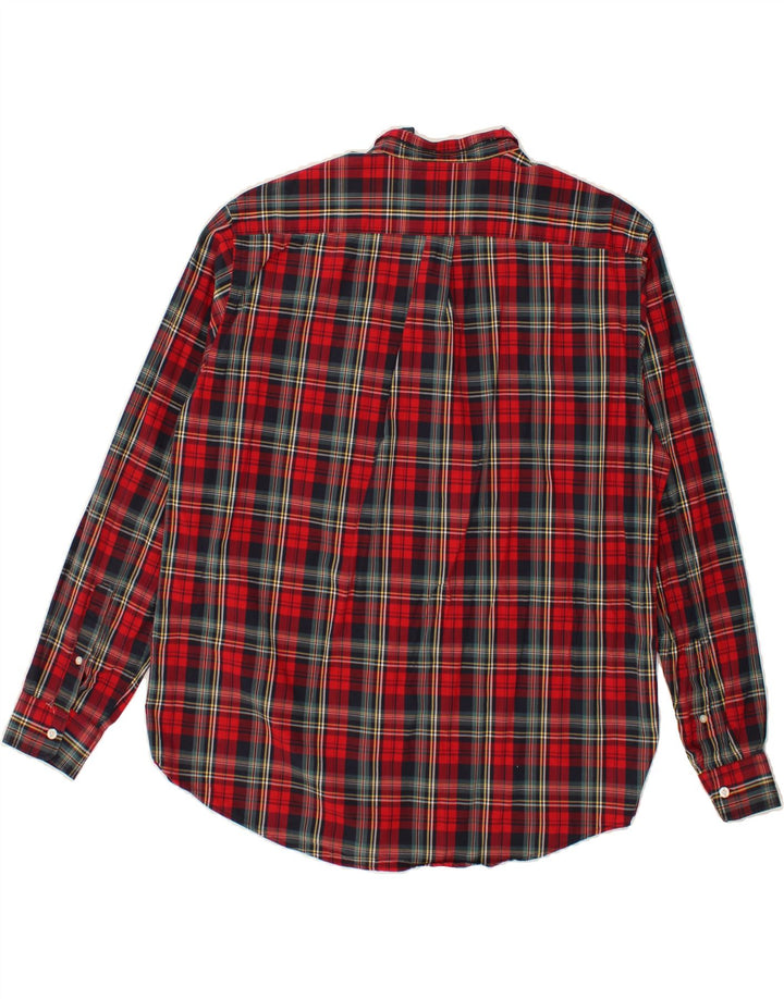 DOCKERS Mens Shirt XL Red Check Cotton Vintage Dockers and Second-Hand Dockers from Messina Hembry 