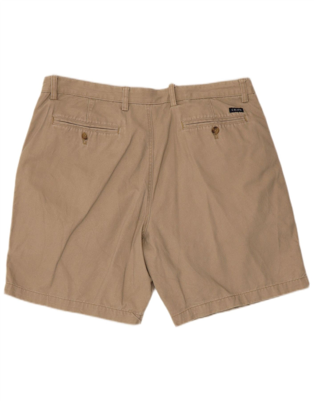Pantaloncini chino da uomo Chaps W38 XL in cotone beige