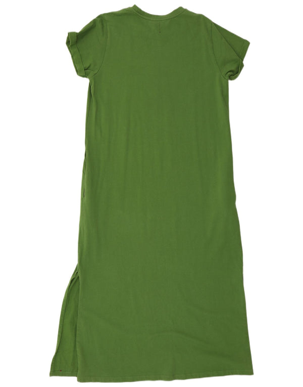 Abito maxi t-shirt da donna All Saints UK 16 grande verde