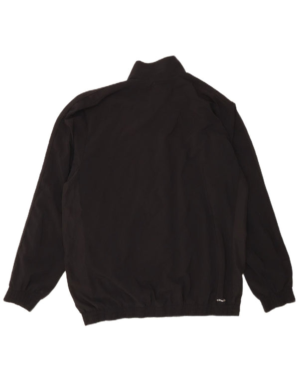 Giacca da allenamento Adidas Climalite da uomo UK 46/48 XL Poliestere nero