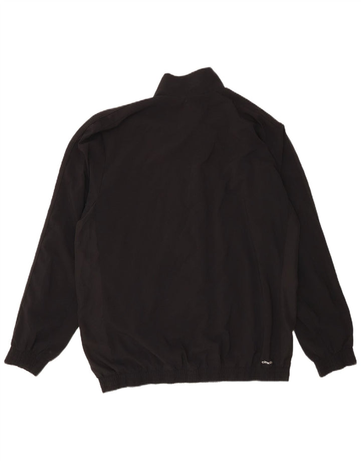 Giacca da allenamento Adidas Climalite da uomo UK 46/48 XL Poliestere nero