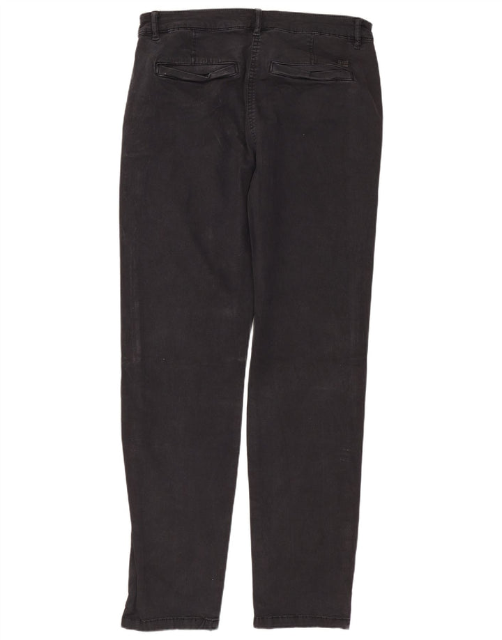 Pantaloni chino dritti Geographic da donna NAPAPIJRI W28 L29 cotone nero