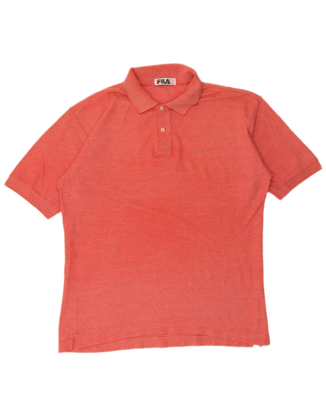 Polo da uomo Fila IT 52 Large rossa in cotone