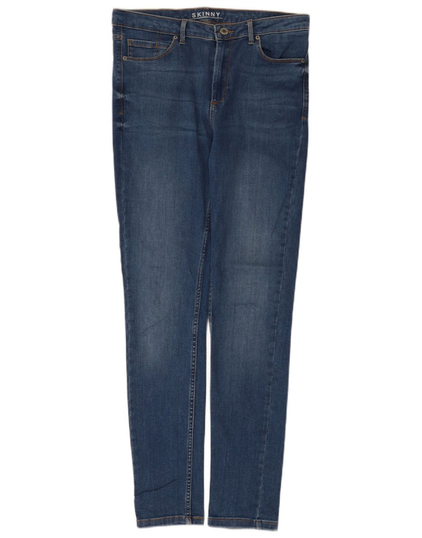 Jeans skinny da donna Marks & Spencer UK 12 medio W32 L30 cotone blu