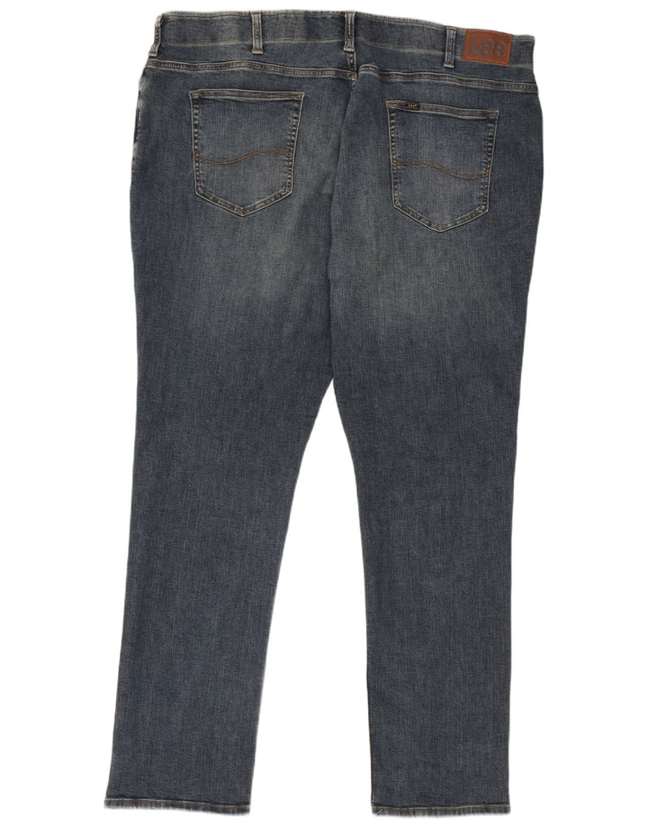 Jeans dritti da uomo Lee Extreme Motion W46 L34 cotone blu