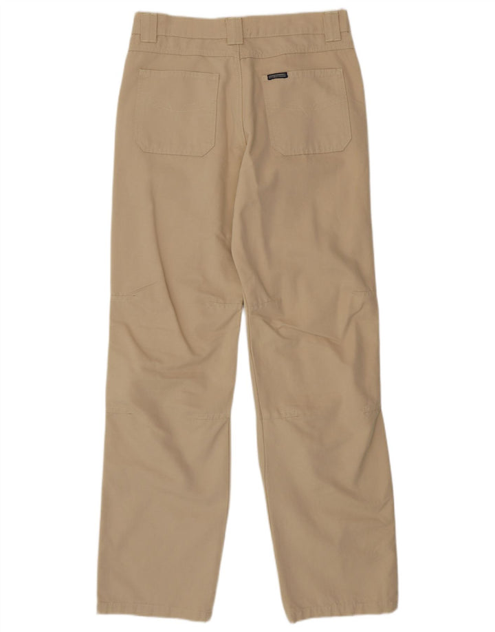 Pantaloni chino dritti da uomo Tom Tompson medi W32 L33 in cotone beige