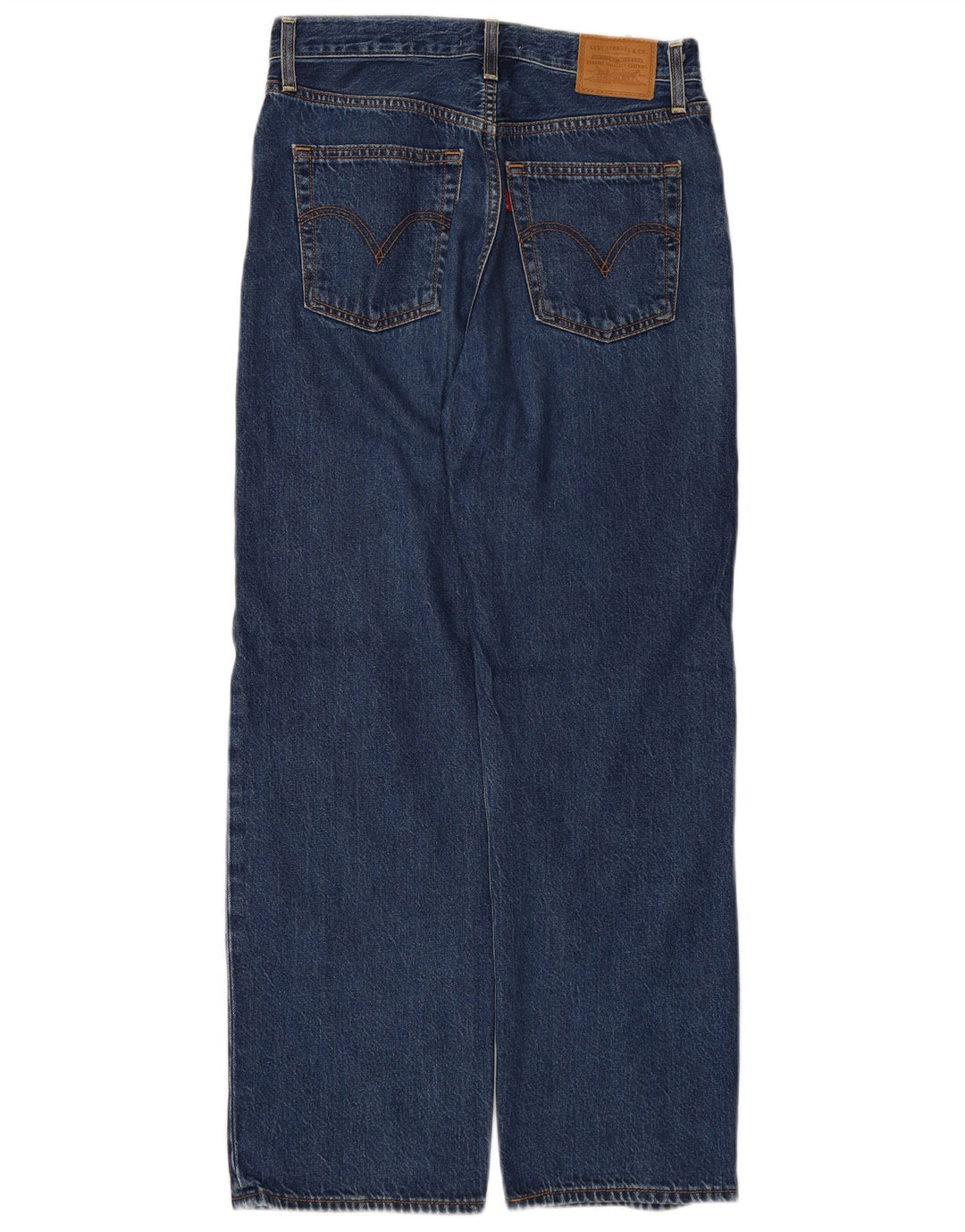 Levi's Jeans dritti da uomo a gabbia toracica W28 L29 in cotone blu