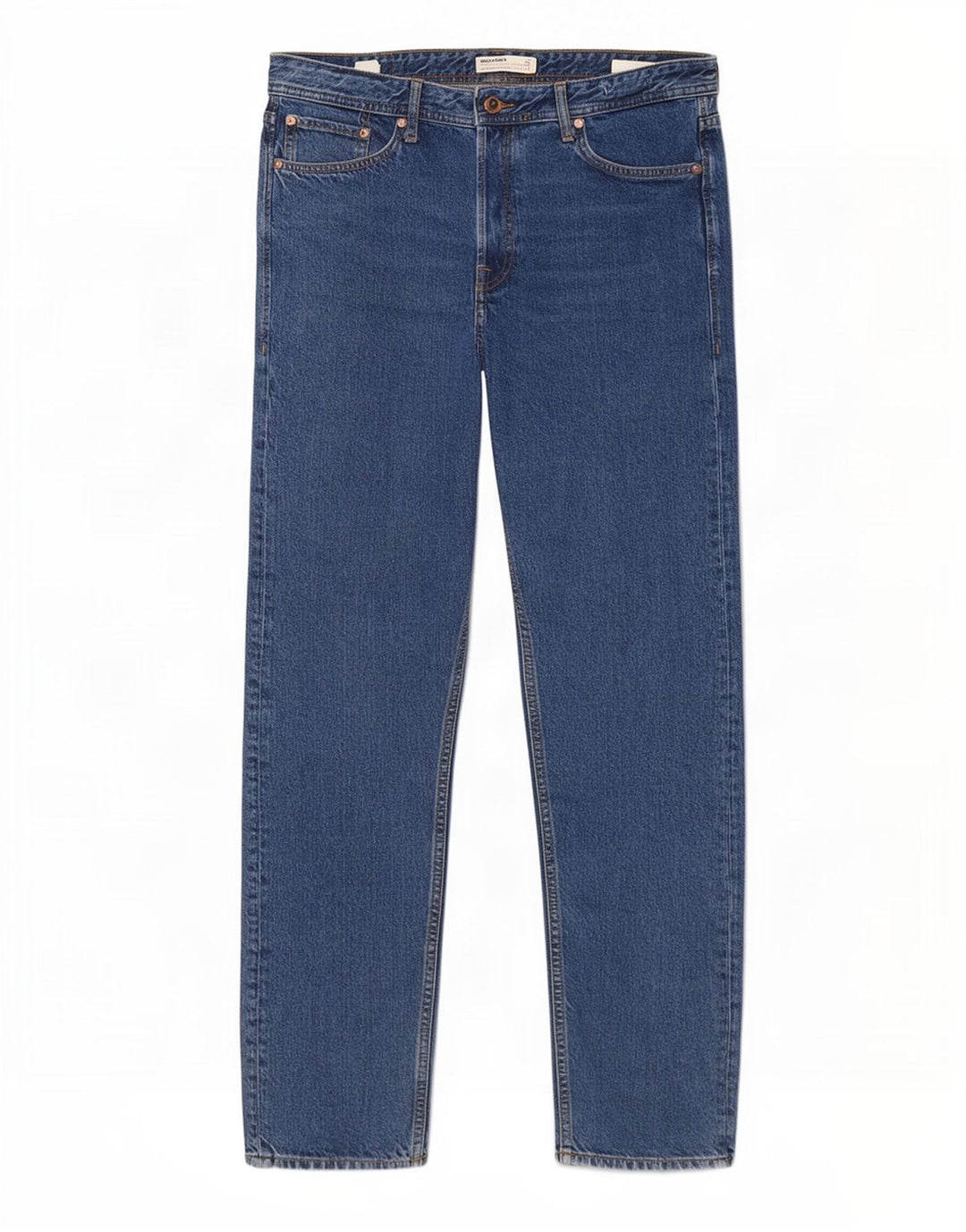 Jeans dritti da uomo Jack & Jones W32 L32 cotone blu