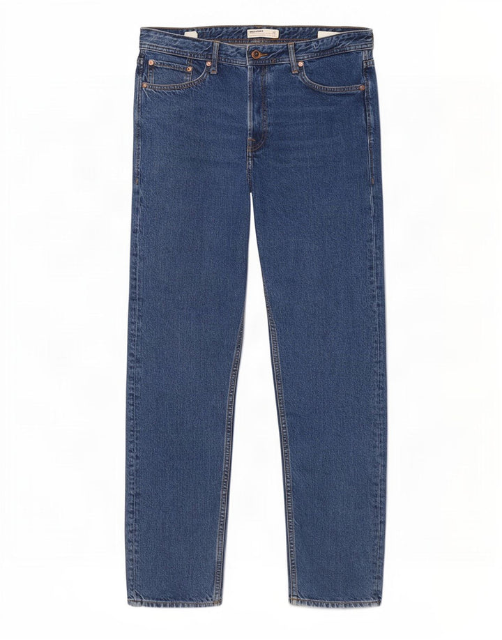 Jeans dritti da uomo Jack & Jones W32 L32 cotone blu