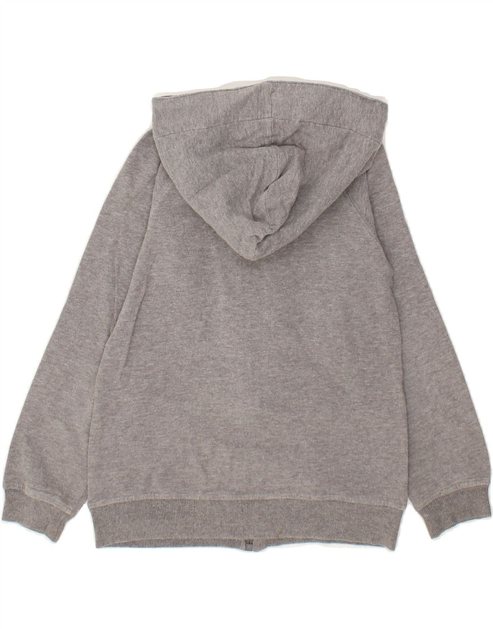 ICEBERG Girls Zip Hoodie Sweater 5-6 Years Grey Vintage Iceberg and Second-Hand Iceberg from Messina Hembry 