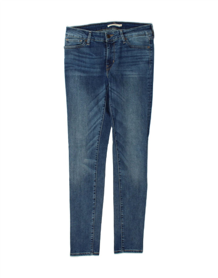 LEVI'S Womens 711 Skinny Jeans W29 L32 Blue Cotton Vintage Levi's and Second-Hand Levi's from Messina Hembry 