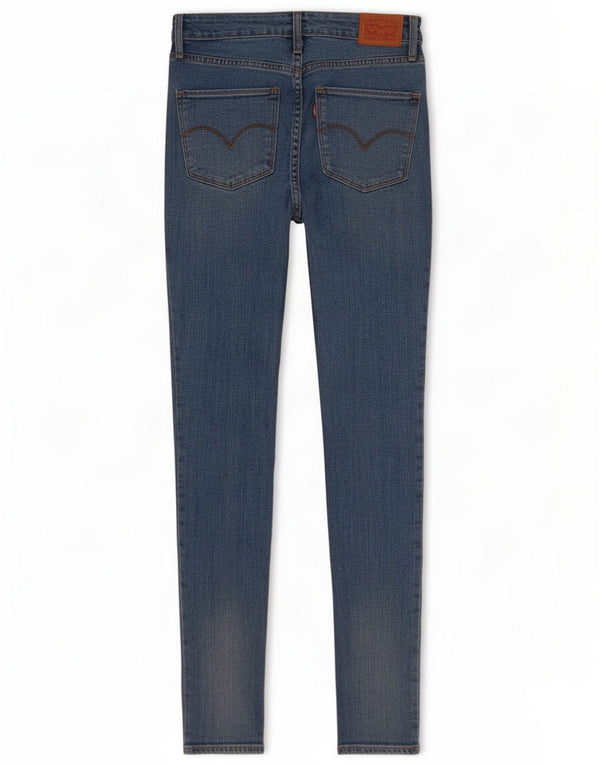 Levi's Womens 721 High Rise Skinny Jeans W26 L29 Blue Cotton