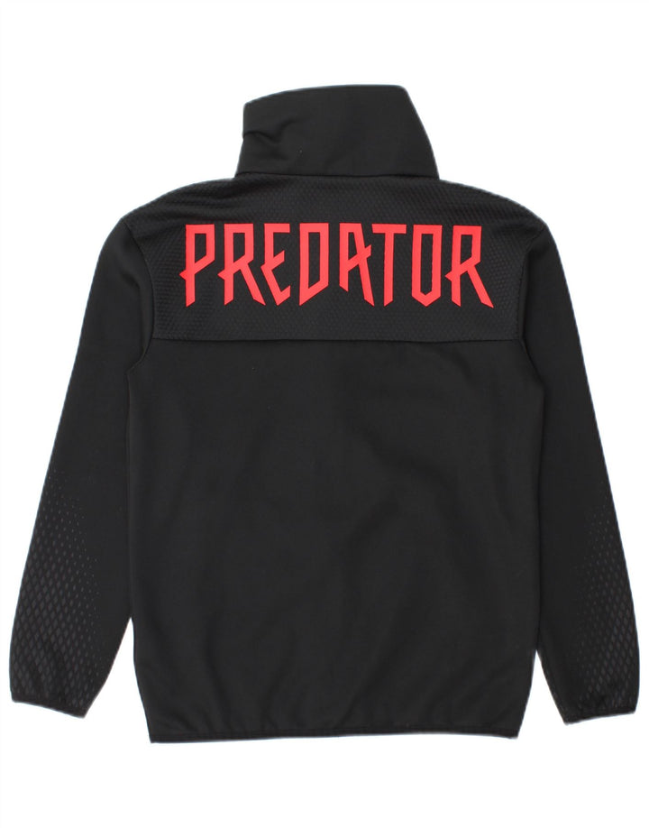Giacca da ginnastica Adidas Predator Graphic da ragazzo 11-12 anni nera