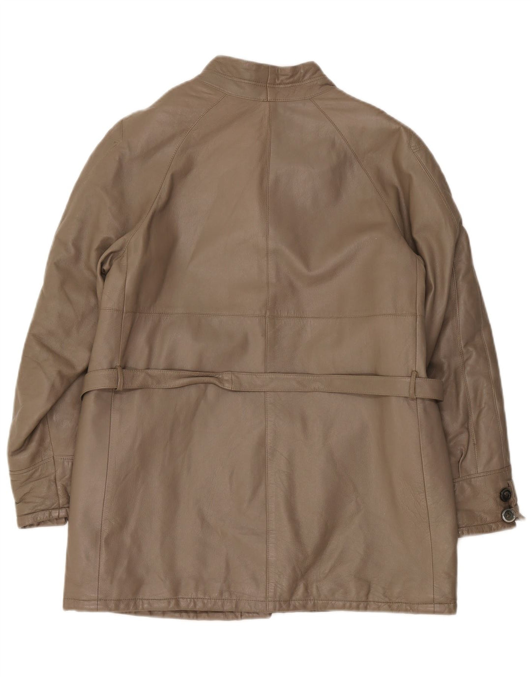Giacca In Pelle Donna Carla Buti IT 44 Grigio Medio