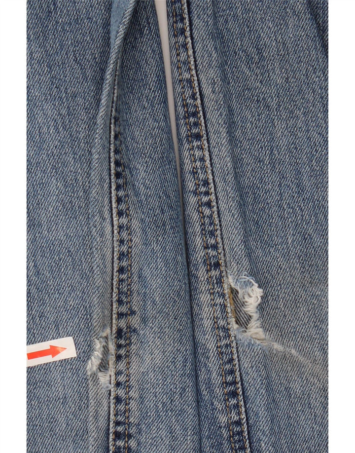 Jeans dritti da uomo Rifle W34 L34 in cotone blu