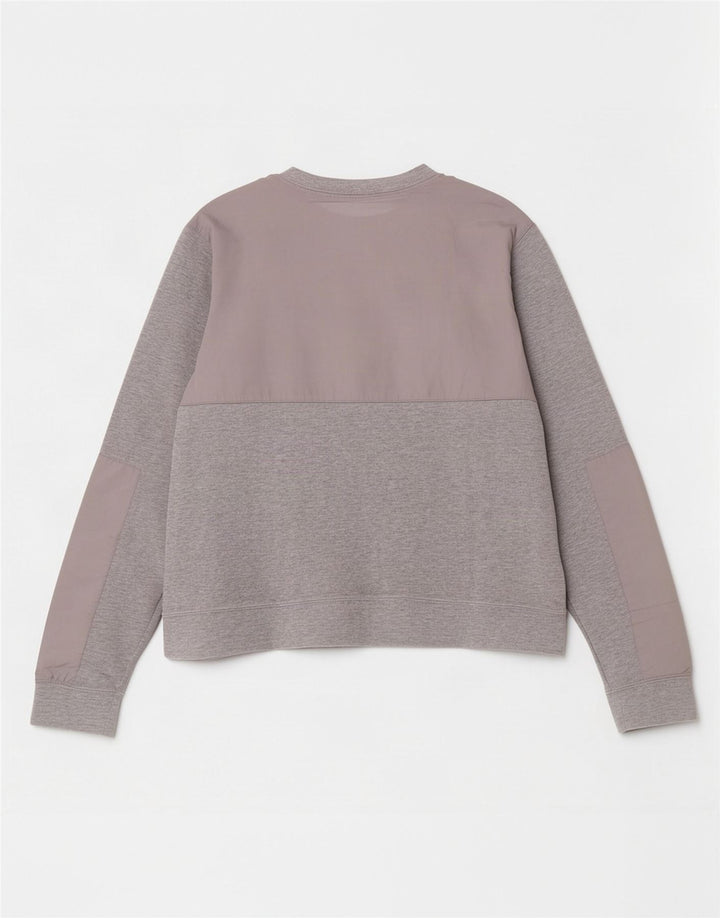 Felpa da donna Nike Jumper UK 14 Large Grey Flecked